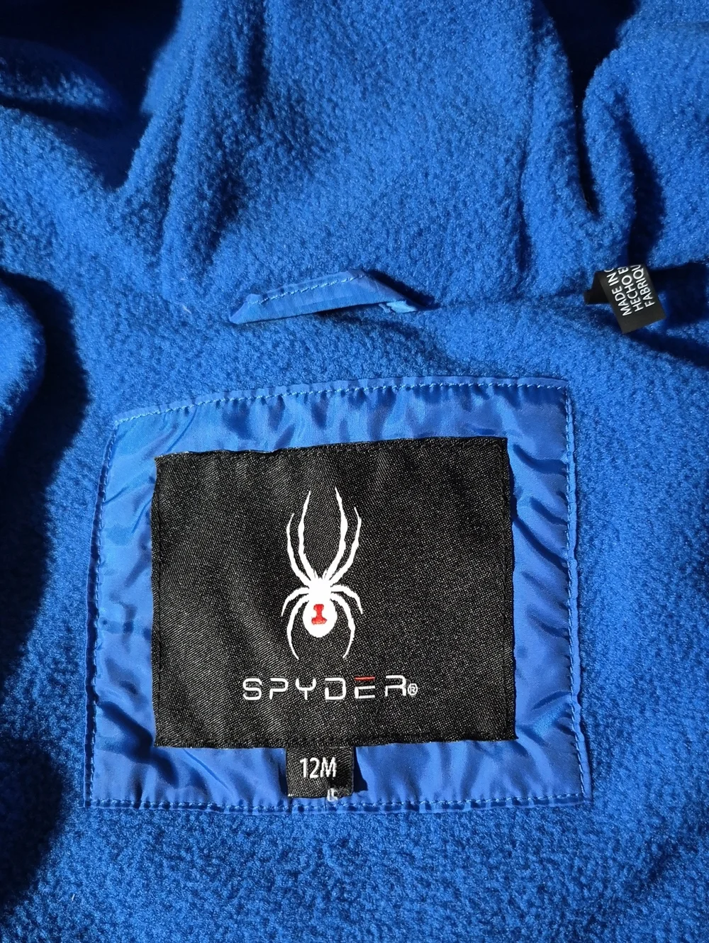 Spyder Baby Puff Coat 12 Months